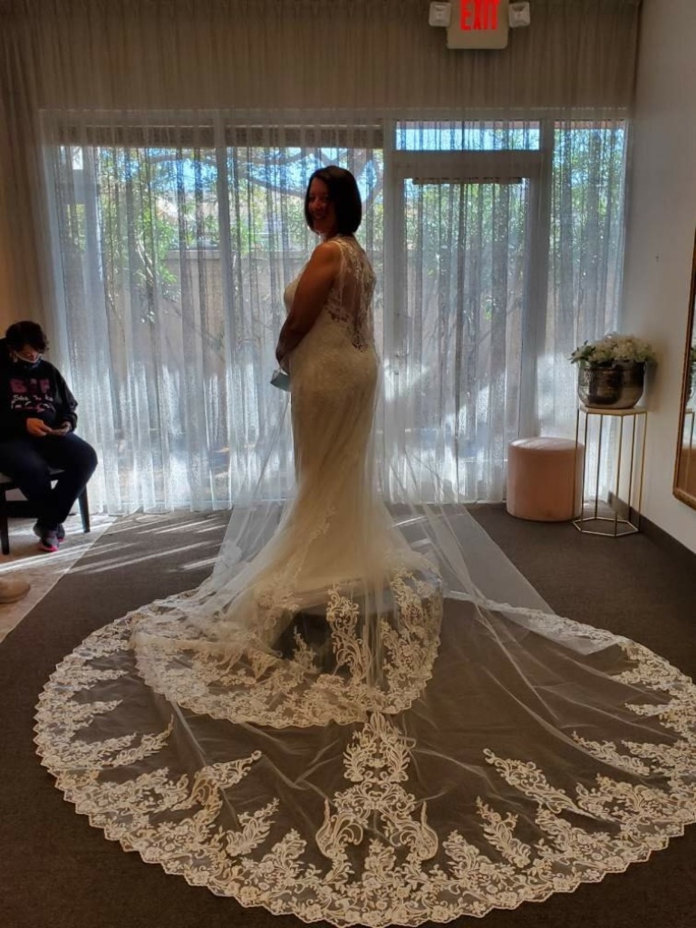 Lunaire Gown by designer Enzoani 1019 collection
